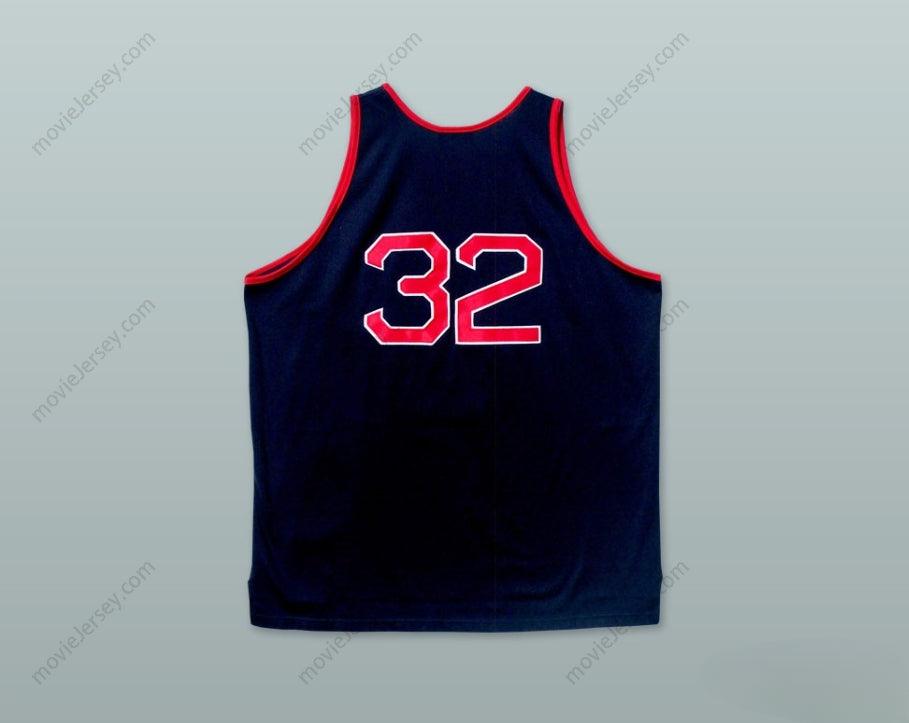 CUSTOM ANY Name Number 1975 RUCKER PARK NYC 32 DARK BLUE BASKETBALL JERSEY Top Stitched S-6XL