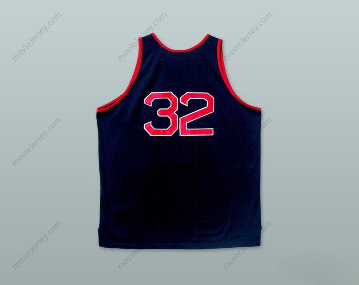 CUSTOM ANY Name Number 1975 RUCKER PARK NYC 32 DARK BLUE BASKETBALL JERSEY Top Stitched S-6XL