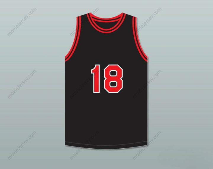 CUSTOM ANY Name Number CLIFF HAGAN 18 OWENSBORO HIGH SCHOOL RED DEVILS BLACK BASKETBALL JERSEY 1 Top Stitched S-6XL
