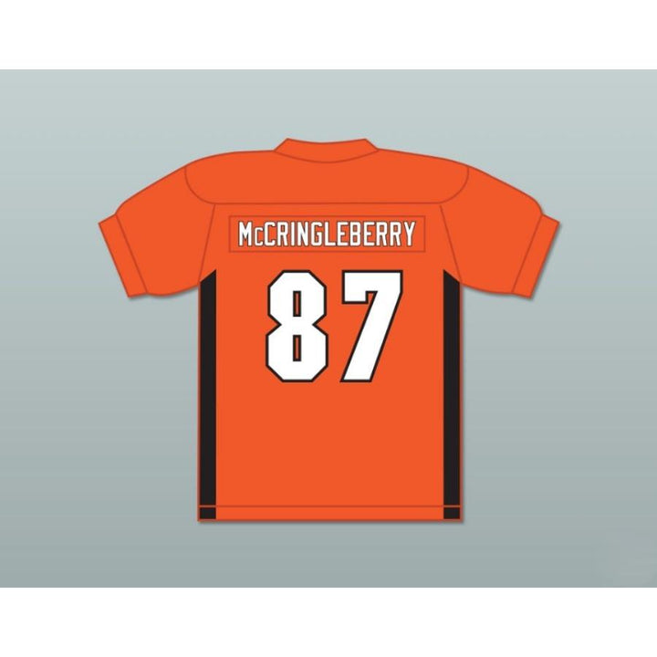 CUSTOM ANY Name Number HINGLE MCCRINGLEBERRY 87 RHINOS FOOTBALL JERSEY WITH PATCHES KEY PEELE Top Stitched S-6XL