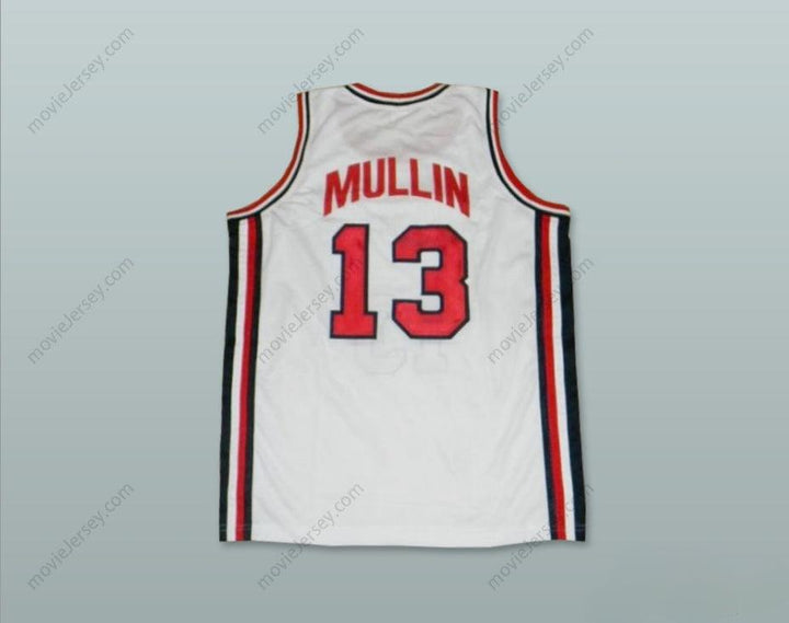 CUSTOM ANY Name Number 1992 CHRIS MULLIN 13 USA HOME BASKETBALL JERSEY Top Stitched S-6XL