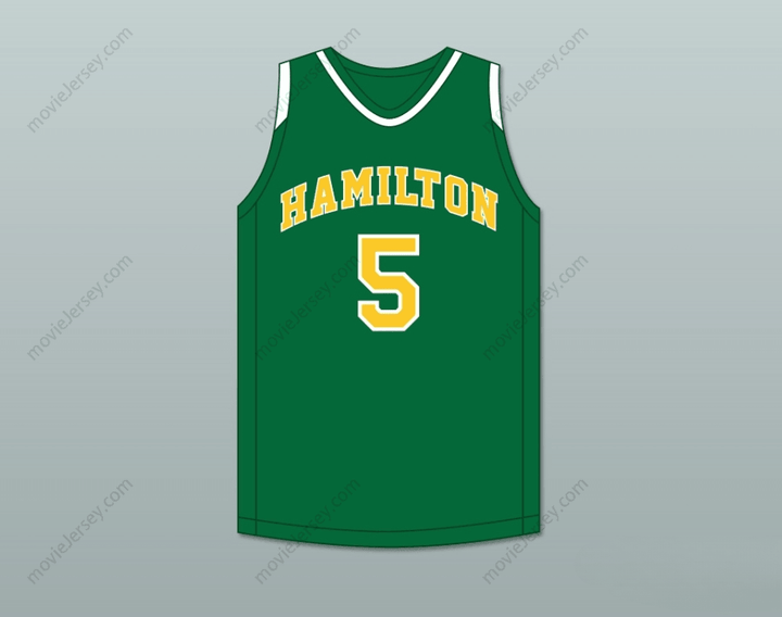 CUSTOM ANY Name Number KEVON LOONEY 5 ALEXANDER  HIGH SCHOOL WILDCATS GREEN BASKETBALL JERSEY 6 Top Stitched S-6XL