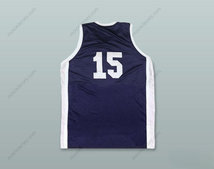 CUSTOM ANY Name Number DIPSET 15 NAVY BLUE BASKETBALL JERSEY Top Stitched S-6XL