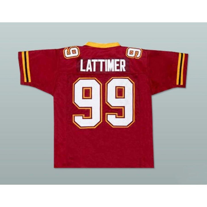 CUSTOM ANY Name Number THE PROGRAM STEVE LATTIMER 99 ESU TIMBERWOLVES Football Jersey Top Stitched S-6XL