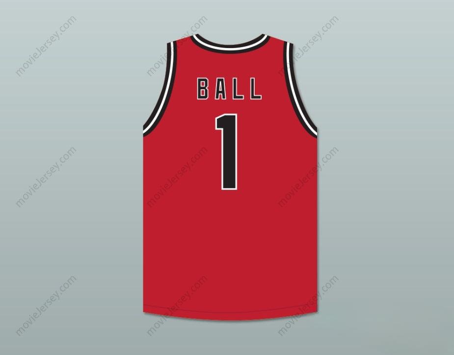 CUSTOM ANY Name Number LAMELO BALL 1 ILLAWARRA   RED BASKETBALL JERSEY 1 Top Stitched S-6XL