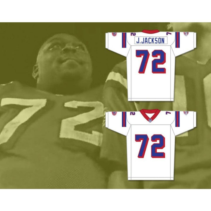 CUSTOM ANY Name Number JAMAL JACKSON 72 WASHINGTON SENTINELS HOME Football Jersey Top Stitched S-6XL