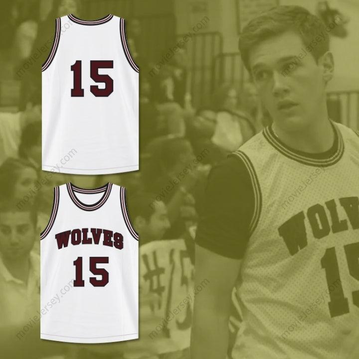 CUSTOM ANY Name Number ANTHONY KELLER 15  HIGH SCHOOL WHITE BASKETBALL JERSEY Top Stitched S-6XL