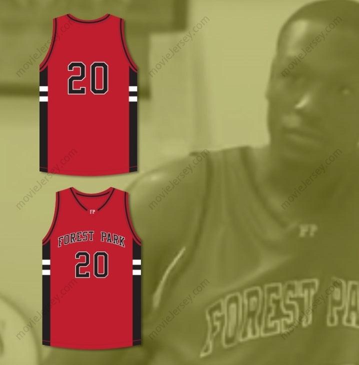 CUSTOM ANY Name Number JIMMY MCKINNEY JACOB WHITMORE 20  HIGHLANDERS BASKETBALL JERSEY STREETBALLERS Top Stitched S-6XL