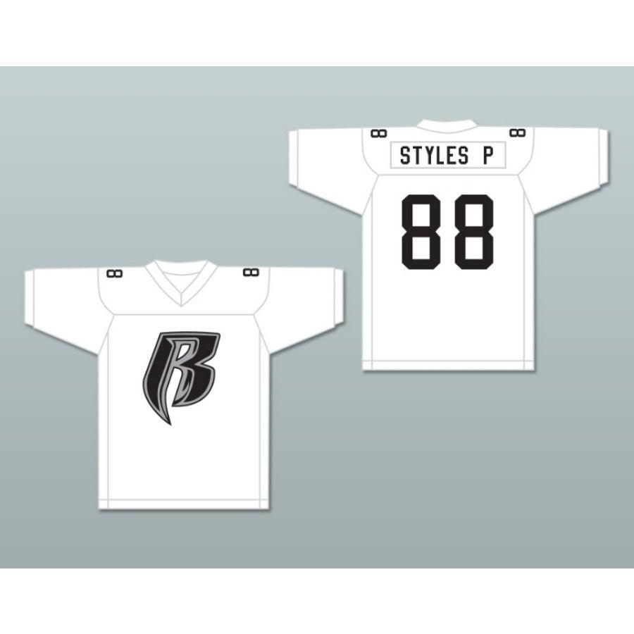 CUSTOM ANY Name Number STYLES P ROUGH RYDERS 88 SILVER Football Jersey Top Stitched S-6XL