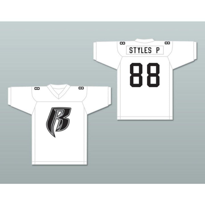 CUSTOM ANY Name Number STYLES P ROUGH RYDERS 88 SILVER Football Jersey Top Stitched S-6XL
