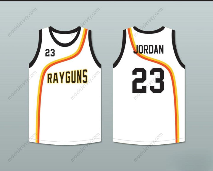 CUSTOM ANY Name Number MICHAEL   23 ROSWELL RAYGUNS WHITE BASKETBALL JERSEY Top Stitched S-6XL