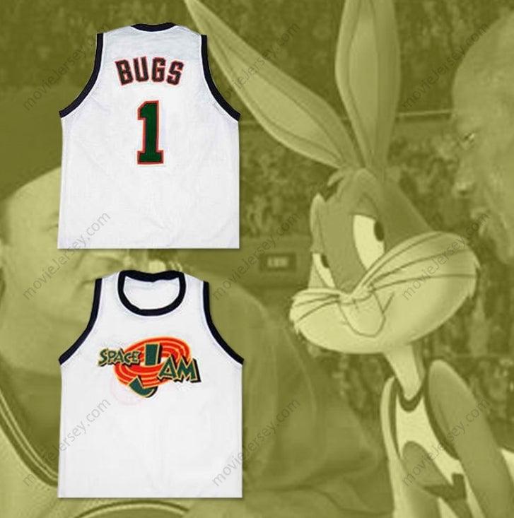 CUSTOM ANY Name Number BUGS SPACE JAM TUNE SQUAD BASKETBALL JERSEY STITCH SEWN CUSTOM NAME Top Stitched S-6XL