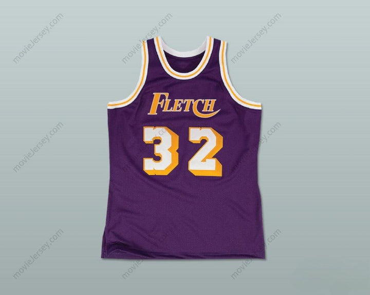 CUSTOM ANY Name Number FLETCH ALIAS SERIES DR. ROSENROSEN 32 BASKETBALL JERSEY Top Stitched S-6XL