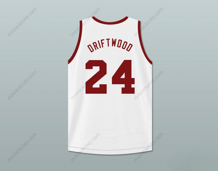 CUSTOM ANY Name Number JOSEPH 'DRIFTWOOD' HAINEY 24  PYTHONS BASKETBALL JERSEY THE FISH THAT SAVED  Top Stitched S-6XL
