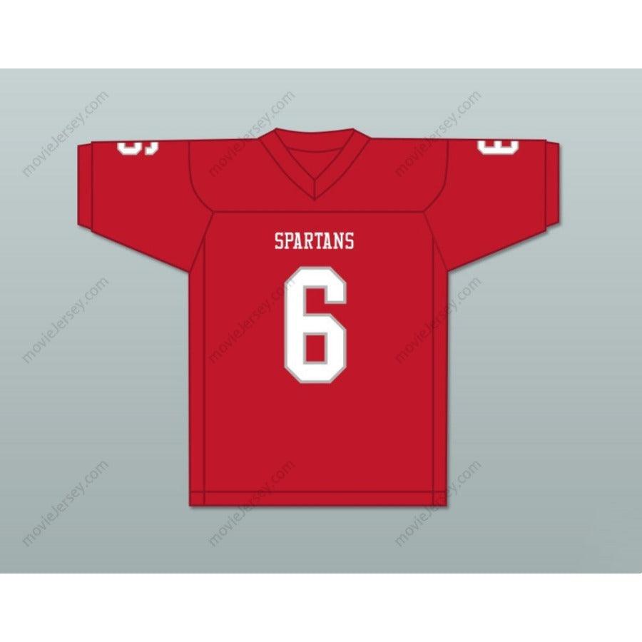 CUSTOM ANY Name Number CORDALE FLOTT 6 SARALAND HIGH SCHOOL SPARTANS Football Jersey Top Stitched S-6XL