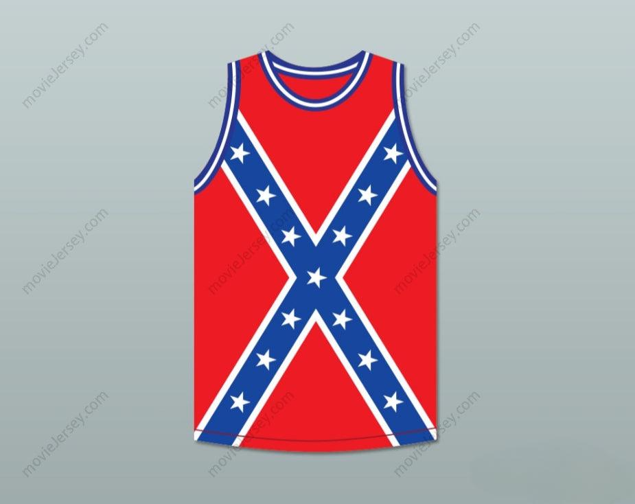 CUSTOM ANY Name Number SOUTHERNER 63 CONFEDERATE FLAG BASKETBALL JERSEY Top Stitched S-6XL