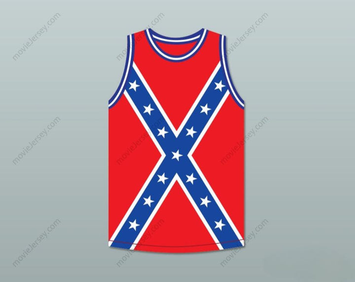 CUSTOM ANY Name Number SOUTHERNER 63 CONFEDERATE FLAG BASKETBALL JERSEY Top Stitched S-6XL