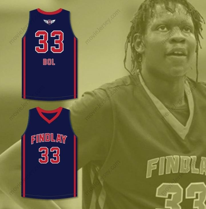 CUSTOM ANY Name Number BOL BOL 33  PREP NAVY BLUE BASKETBALL JERSEY 2 Top Stitched S-6XL
