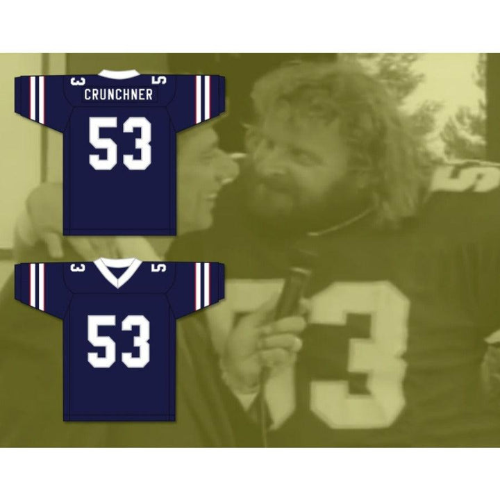 CUSTOM ANY Name Number DONALD GIBB LESLIE DR. DEATH CRUNCHNER 53 CALIFORNIA BULLS Football Jersey Top Stitched S-6XL