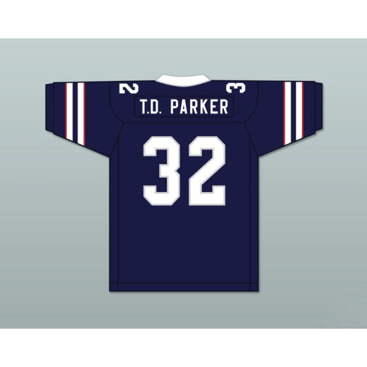 CUSTOM ANY Name Number O.J SIMPSON T.D. PARKER 32 CALIFORNIA BULLS Football Jersey Top Stitched S-6XL