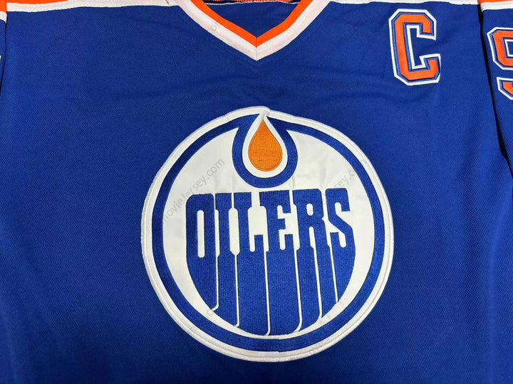 Custom Any Name Number WAYNE GRETZKY 99 EDMONTON OILERS WHA DEFUNCT TEAM HOCKEY JERSEY Top Stitched S-6XL
