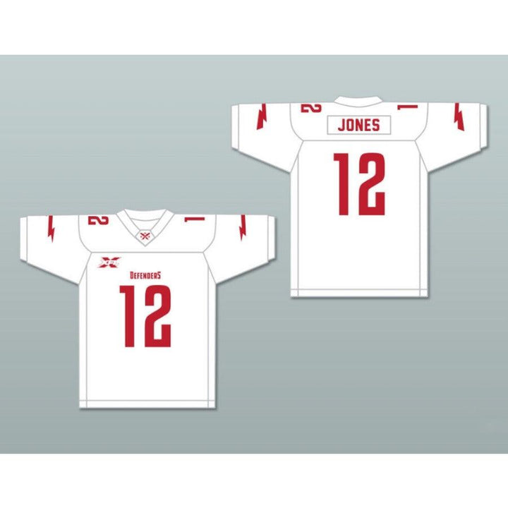 CUSTOM ANY Name Number CARDALE JONES 12 WASHINGTON DC HOME FOOTBALL JERSEY Top Stitched S-6XL