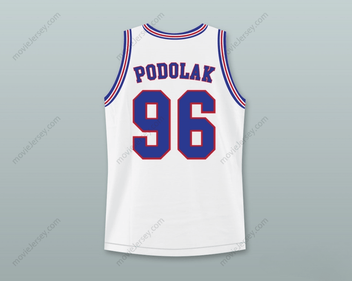 CUSTOM ANY Name Number SPACE JAM TUNE SQUAD WAYNE KNIGHT (NEWMAN) STAN PODOLAK 96 BASKETBALL JERSEY Top Stitched S-6XL