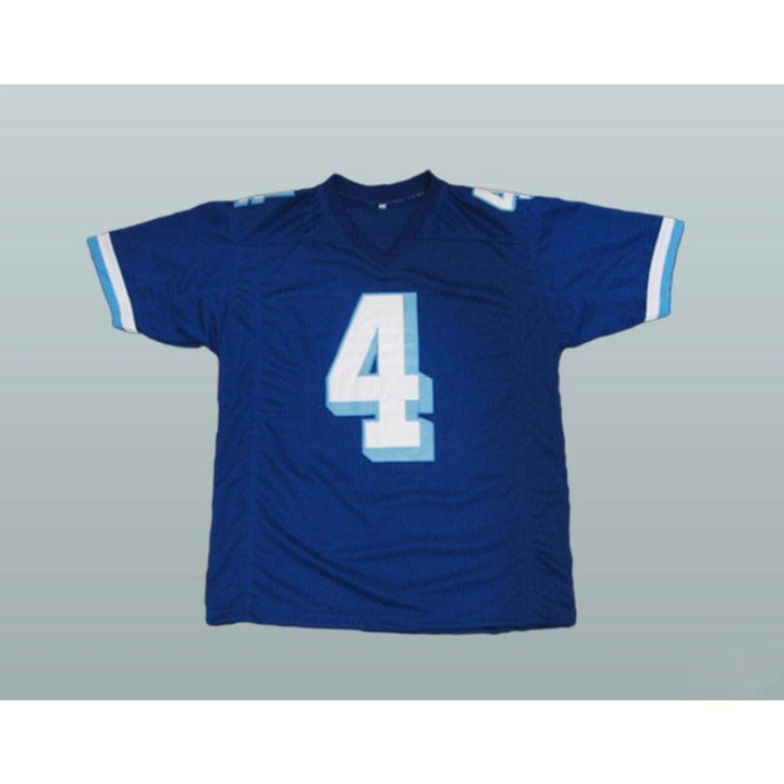 CUSTOM ANY Name Number JONATHAN MOXON 4 WEST CANAAN COYOTES Football Jersey Top Stitched S-6XL