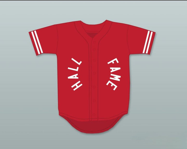 Custom Any Name Number HALL OF FAME 13 RED BASEBALL JERSEY Top Stitched S-6XL