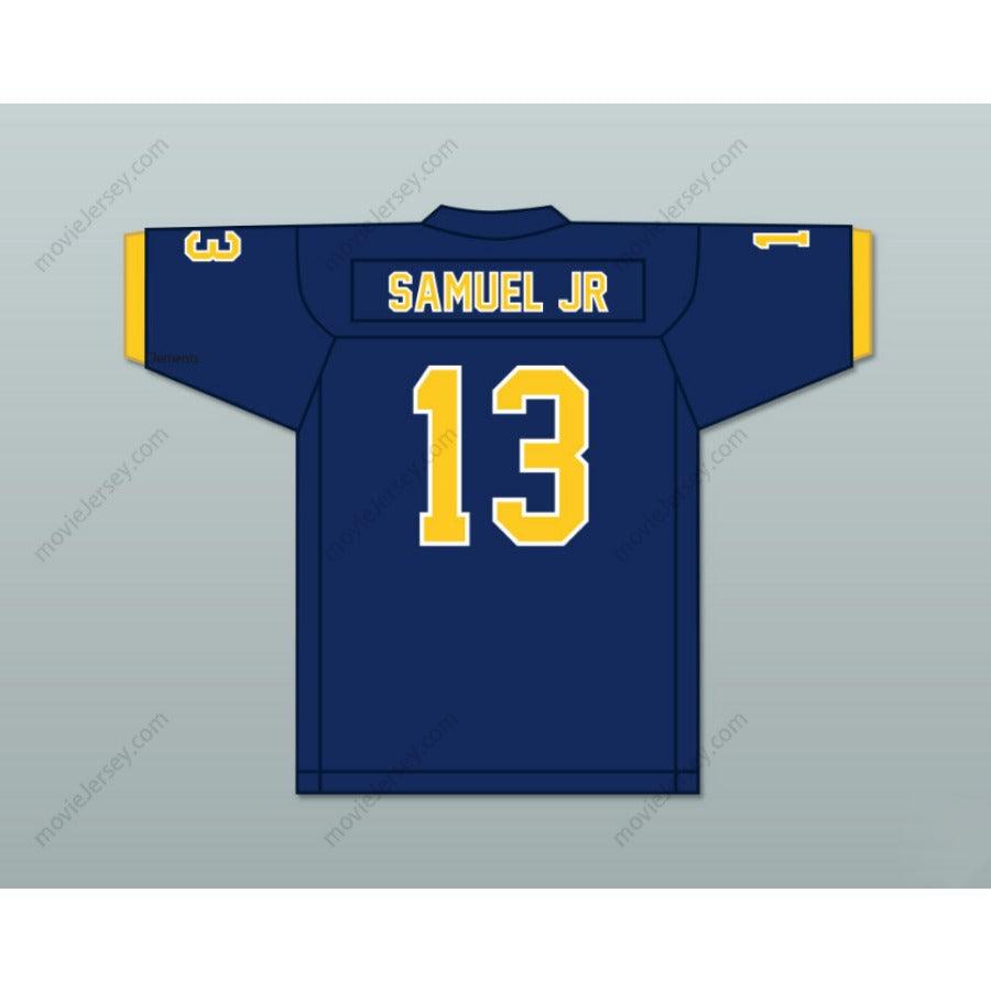 CUSTOM ANY Name Number ASANTE SAMUEL JR. 13   AQUINAS HIGH SCHOOL RAIDERS Top Stitched S-6XL