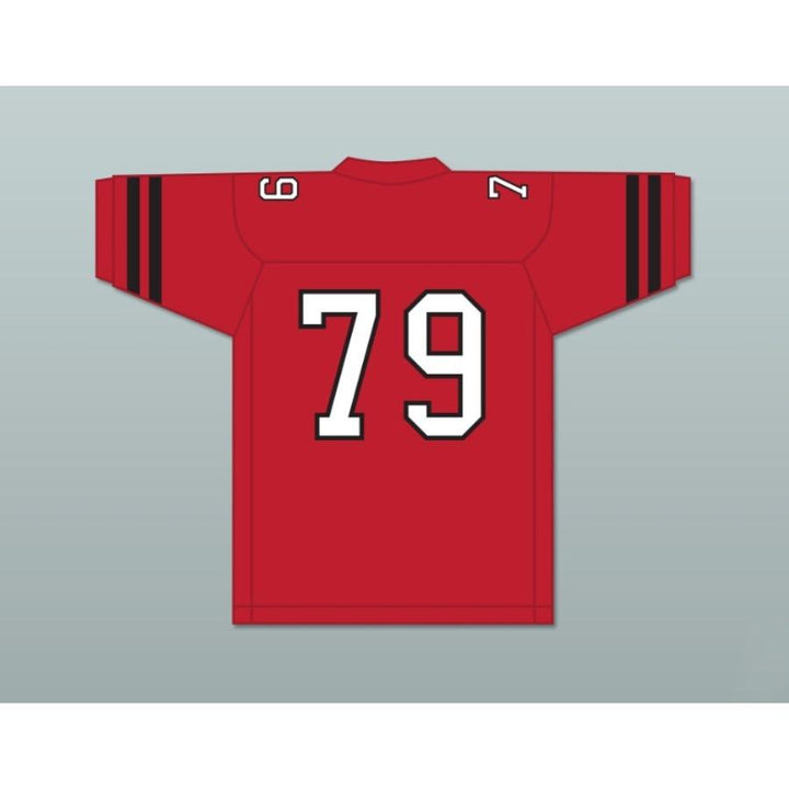 CUSTOM ANY Name Number TOM HODGES BRUNO 79 PARK HIGH SCHOOL PIRATES Football Jersey Top Stitched S-6XL