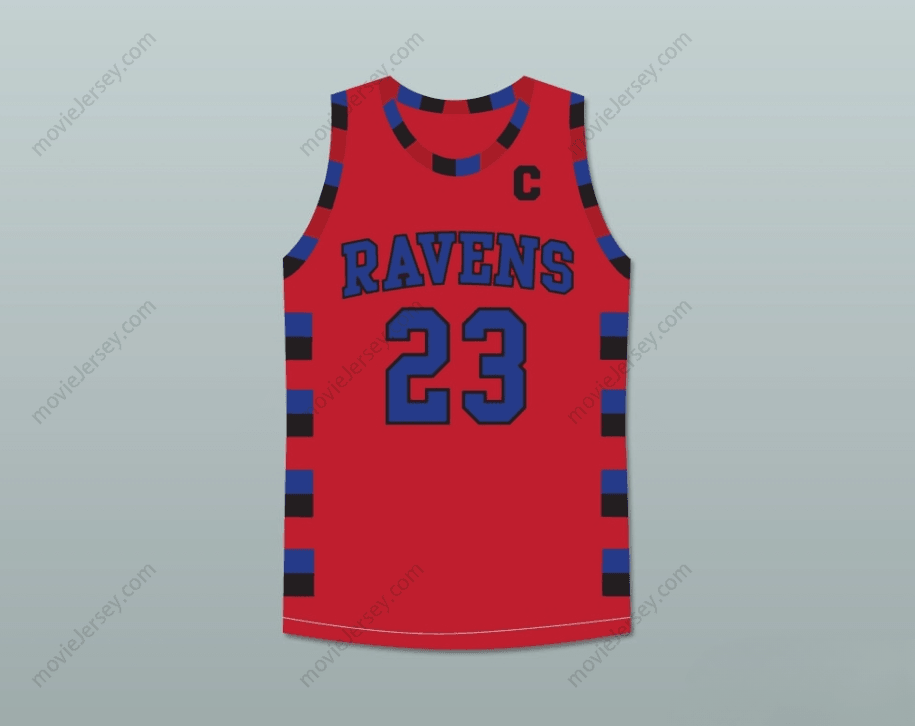 CUSTOM ANY Name Number NATHAN SCOTT 23 ONE TREE HILL RAVENS RED BASKETBALL JERSEY ANY PLAYER Top Stitched S-6XL