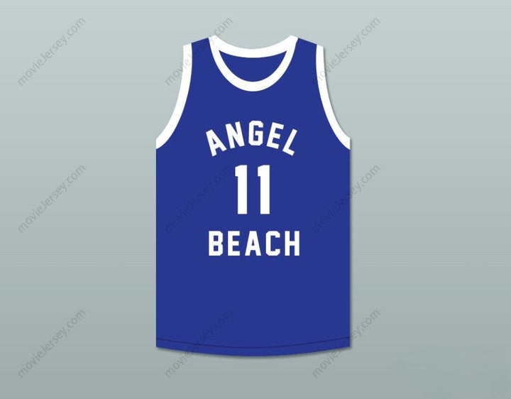 CUSTOM ANY Name Number TOMMY TURNER 11 ANGEL BEACH  BASKETBALL JERSEY PORKY'S REVENGE Top Stitched S-6XL