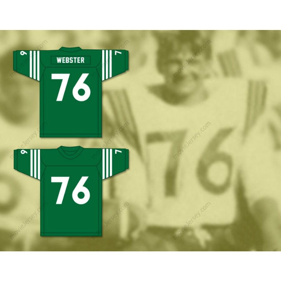 CUSTOM ANY Name Number MIKE WEBSTER 76 RHINELANDER HIGH SCHOOL HODAGS Football Jersey Top Stitched S-6XL