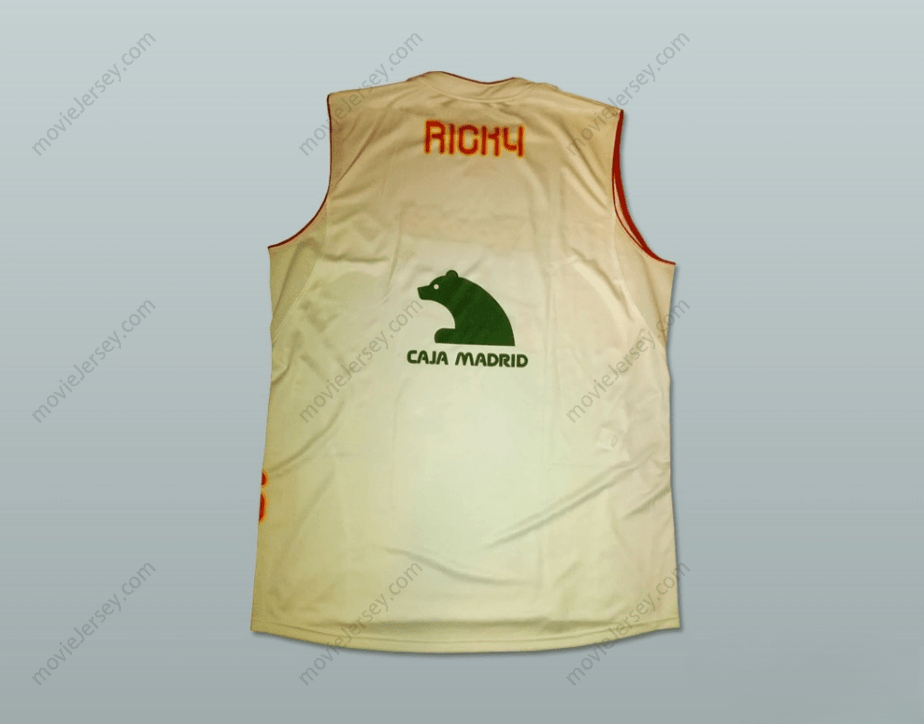 CUSTOM ANY Name Number RICKY RUBIO ESPANA SPAIN NATIONAL TEAM BASKETBALL JERSEY STITCH SEWN Top Stitched S-6XL