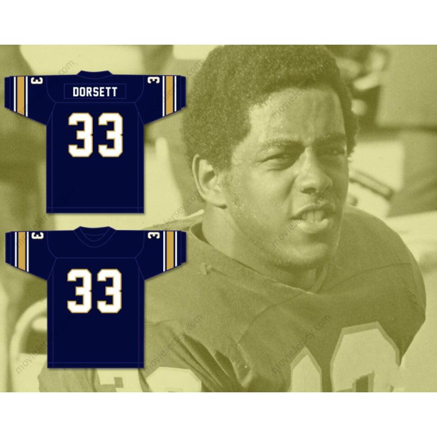 CUSTOM ANY Name Number TONY DORSETT 33 HOPEWELL HIGH SCHOOL VIKINGS Football Jersey Top Stitched S-6XL