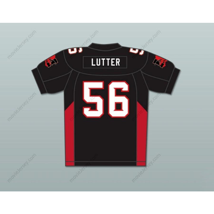 CUSTOM ANY Name Number 56 LUTTER MEAN MACHINE CONVICTS FOOTBALL JERSEY INCLUDES PATCHES Top Stitched S-6XL