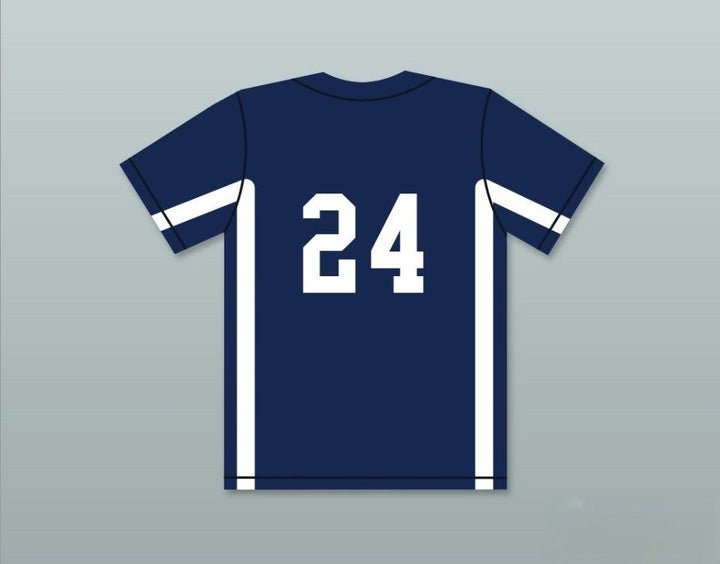 Custom Any Name Number BRANDON NIMMO 24  POST SIX NAVY BLUE BASEBALL JERSEY 1 Top Stitched S-6XL