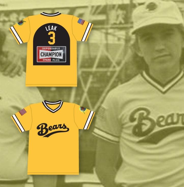 Custom Any Name Number JACKIE EARLE HALEY KELLY LEAK 3 BAD NEWS BEARS BASEBALL JERSEY STITCH SEWN ANY PLAYER Top Stitched S-6XL
