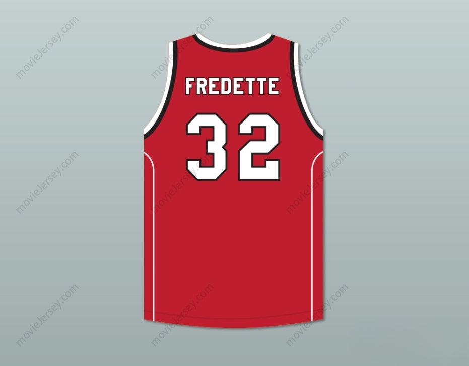 CUSTOM ANY Name Number JIMMER FREDETTE 32  INDIANS RED BASKETBALL JERSEY Top Stitched S-6XL
