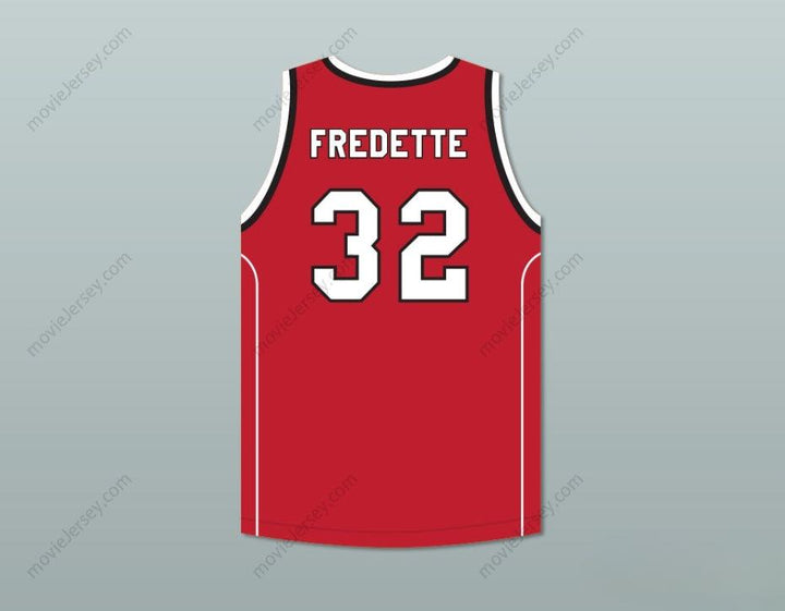 CUSTOM ANY Name Number JIMMER FREDETTE 32  INDIANS RED BASKETBALL JERSEY Top Stitched S-6XL