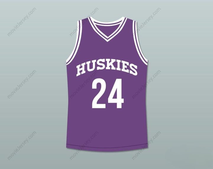 CUSTOM ANY Name Number KADEEM HARDISON ANTOINE TYLER 24 HUSKIES BASKETBALL JERSEY THE 6TH MAN Top Stitched S-6XL