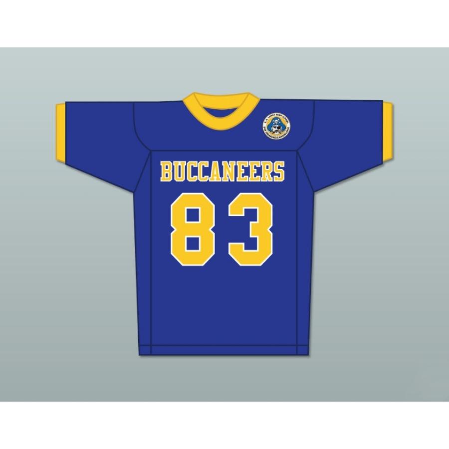 CUSTOM ANY Name Number BUCCANEERS BLUE MICHAEL JORDAN 83 Football Jersey Top Stitched S-6XL