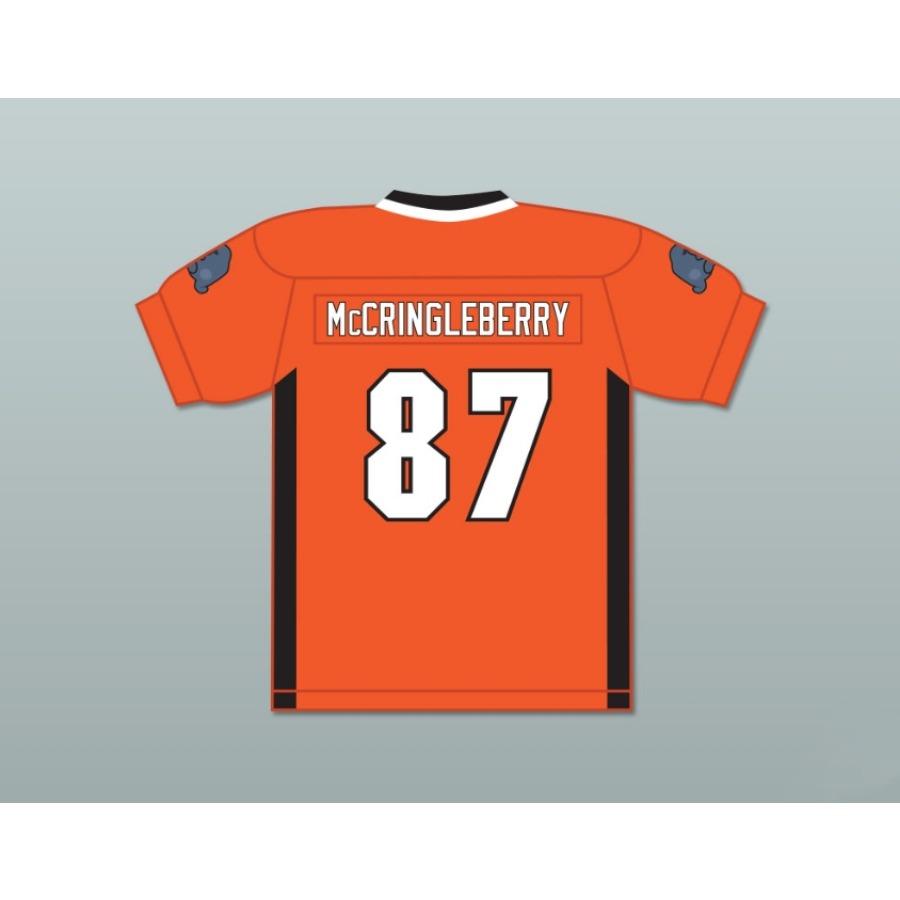 CUSTOM ANY Name Number HINGLE MCCRINGLEBERRY 87 RHINOS FOOTBALL JERSEY WITH PATCHES KEY PEELE Top Stitched S-6XL