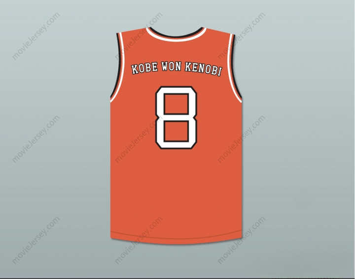 CUSTOM ANY Name Number  BRYANT 8 " WON KENOBI" RUCKER PARK BASKETBALL JERSEY STITCH SEWN Top Stitched S-6XL
