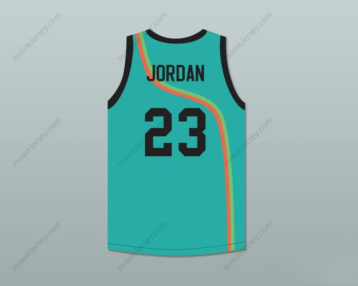 CUSTOM ANY Name Number MICHAEL   23 ROSWELL RAYGUNS TEAL BASKETBALL JERSEY Top Stitched S-6XL