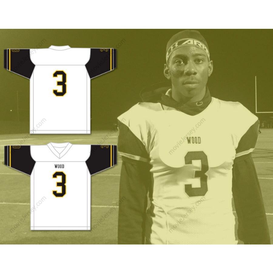 CUSTOM ANY Name Number KYLE PITTS 3 ARCHBISHOP WOOD CATHOLIC HIGH SCHOOL VIKINGS Football Jersey Top Stitched S-6XL