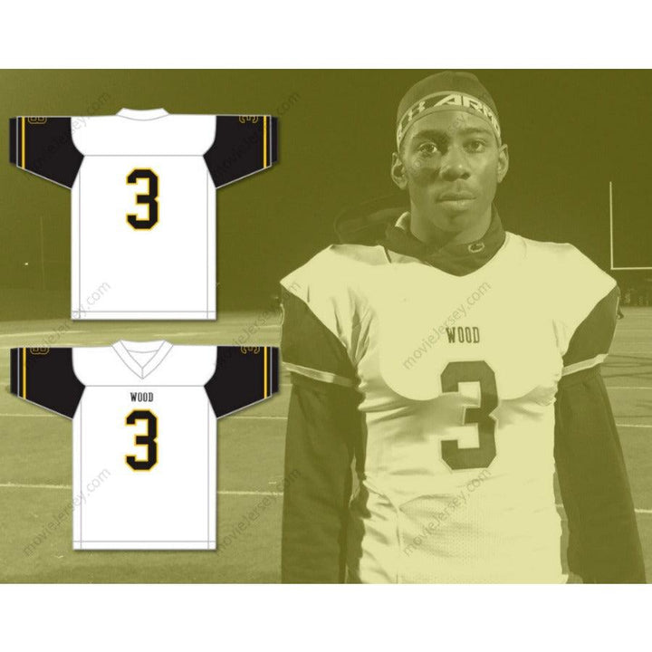 CUSTOM ANY Name Number KYLE PITTS 3 ARCHBISHOP WOOD CATHOLIC HIGH SCHOOL VIKINGS Football Jersey Top Stitched S-6XL