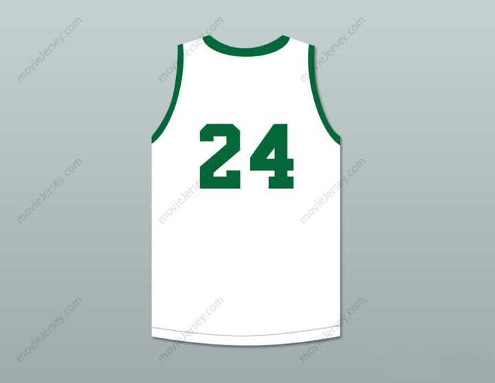 CUSTOM ANY Name Number TACKO FALL 24 JAMIE'S HOUSE CHARTER SCHOOL JAGUARS WHITE BASKETBALL JERSEY Top Stitched S-6XL