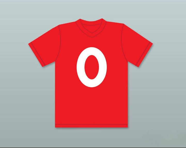 Custom Any Name Number LIL STUART 0 LITTLE LEAGUE RED BASEBALL JERSEY MADTV SKIT Top Stitched S-6XL